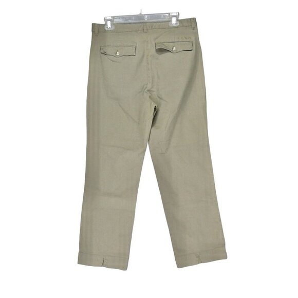 Columbia Pants Womens 16 Reg Stretch Chino Olive‎ Khaki Outdoors - Picture 2 of 12